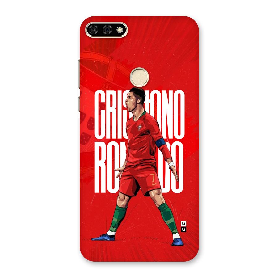 Soccer Star Roar Back Case for Honor 7A