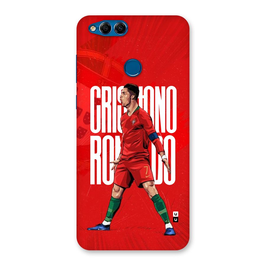 Soccer Star Roar Back Case for Honor 7X