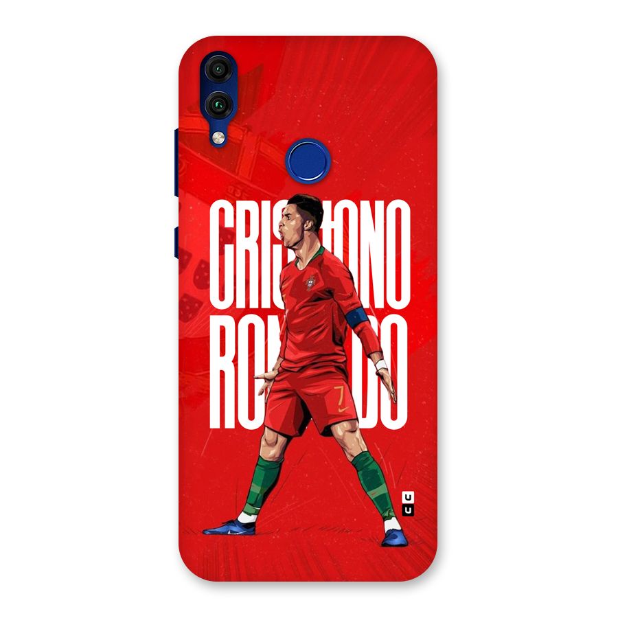 Soccer Star Roar Back Case for Honor 8C