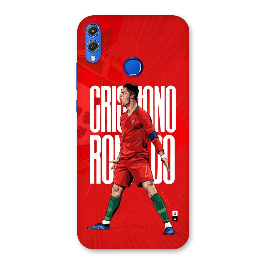 Soccer Star Roar Back Case for Honor 8X