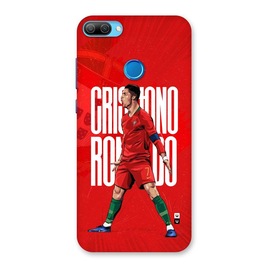 Soccer Star Roar Back Case for Honor 9N