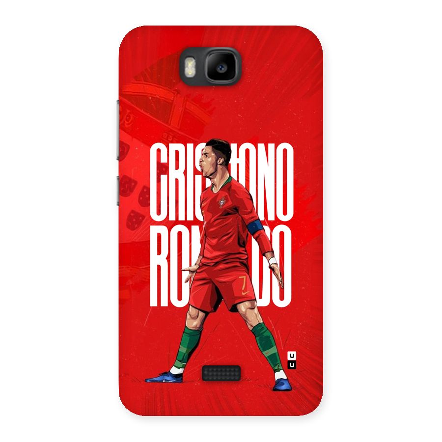 Soccer Star Roar Back Case for Honor Bee