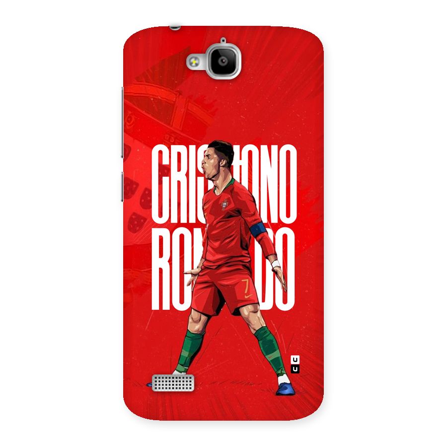Soccer Star Roar Back Case for Honor Holly