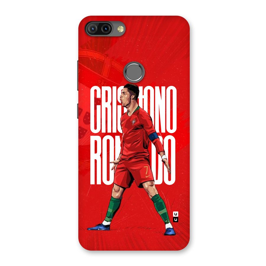 Soccer Star Roar Back Case for Infinix Hot 6 Pro