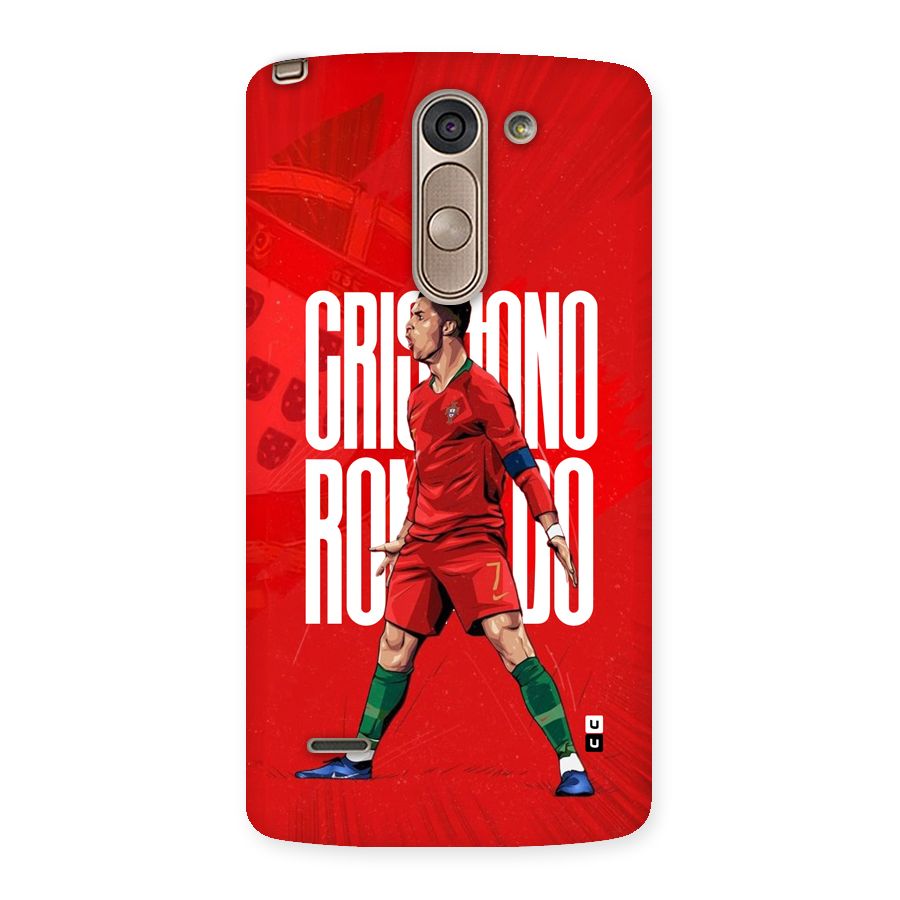 Soccer Star Roar Back Case for LG G3 Stylus