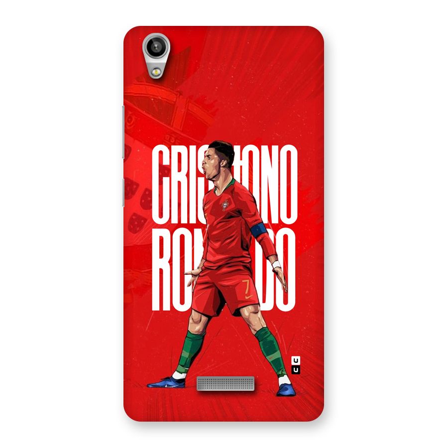 Soccer Star Roar Back Case for Lava Pixel V1