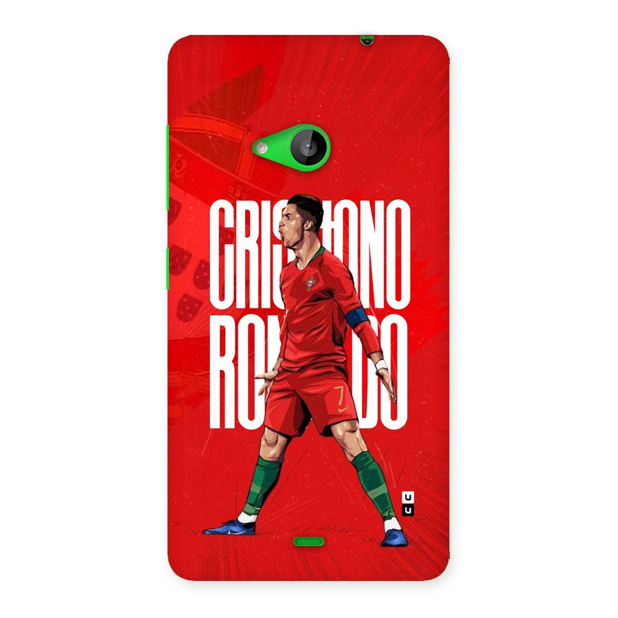Soccer Star Roar Back Case for Lumia 535