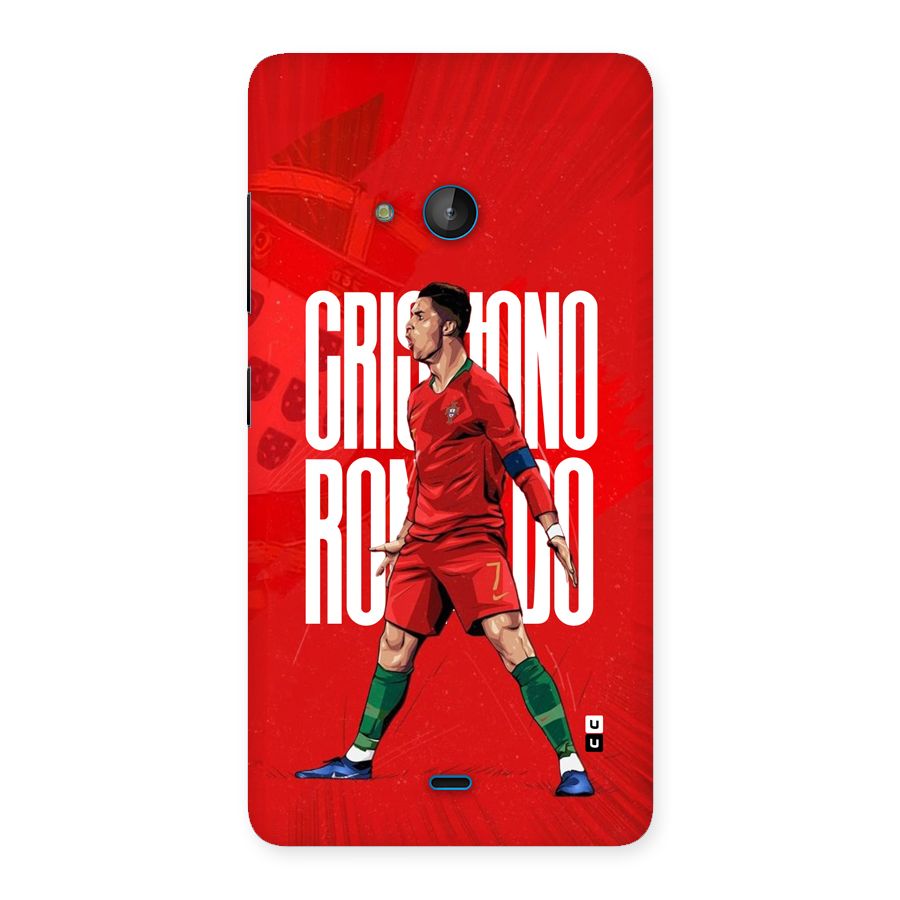 Soccer Star Roar Back Case for Lumia 540