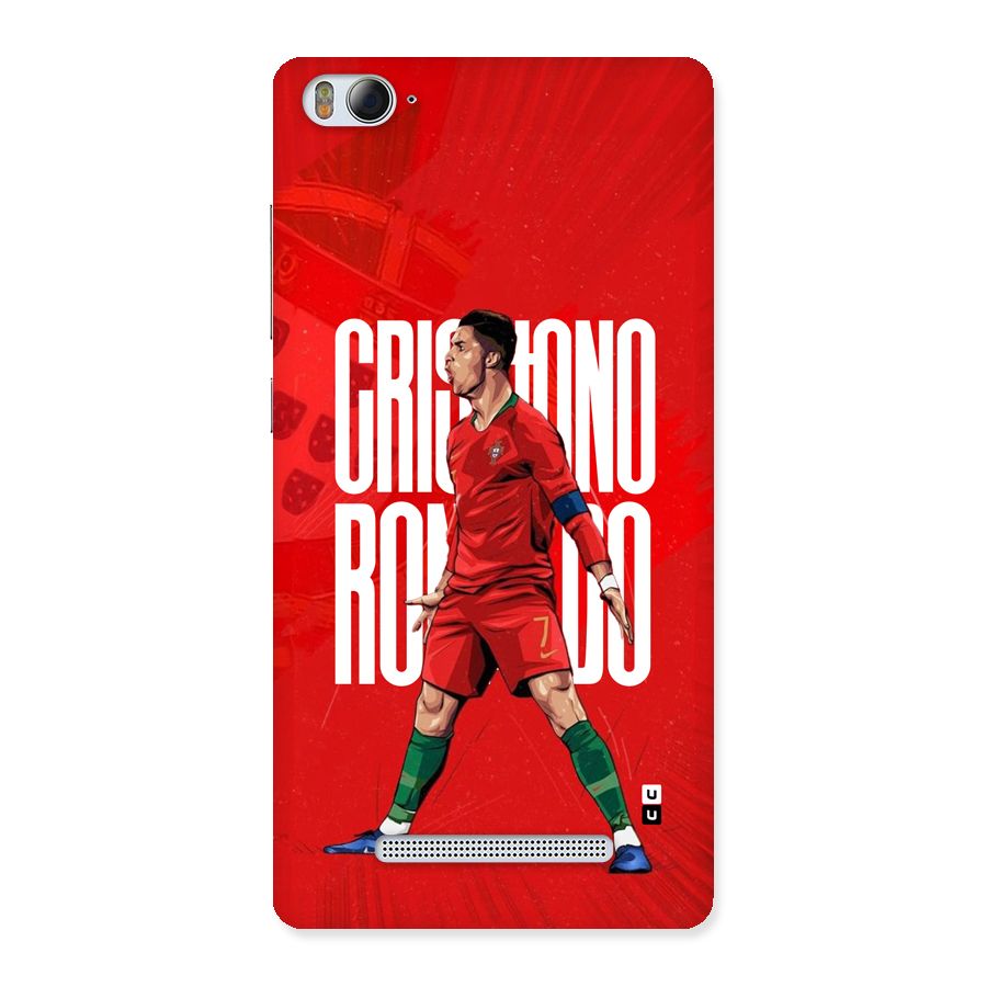 Soccer Star Roar Back Case for Mi4i