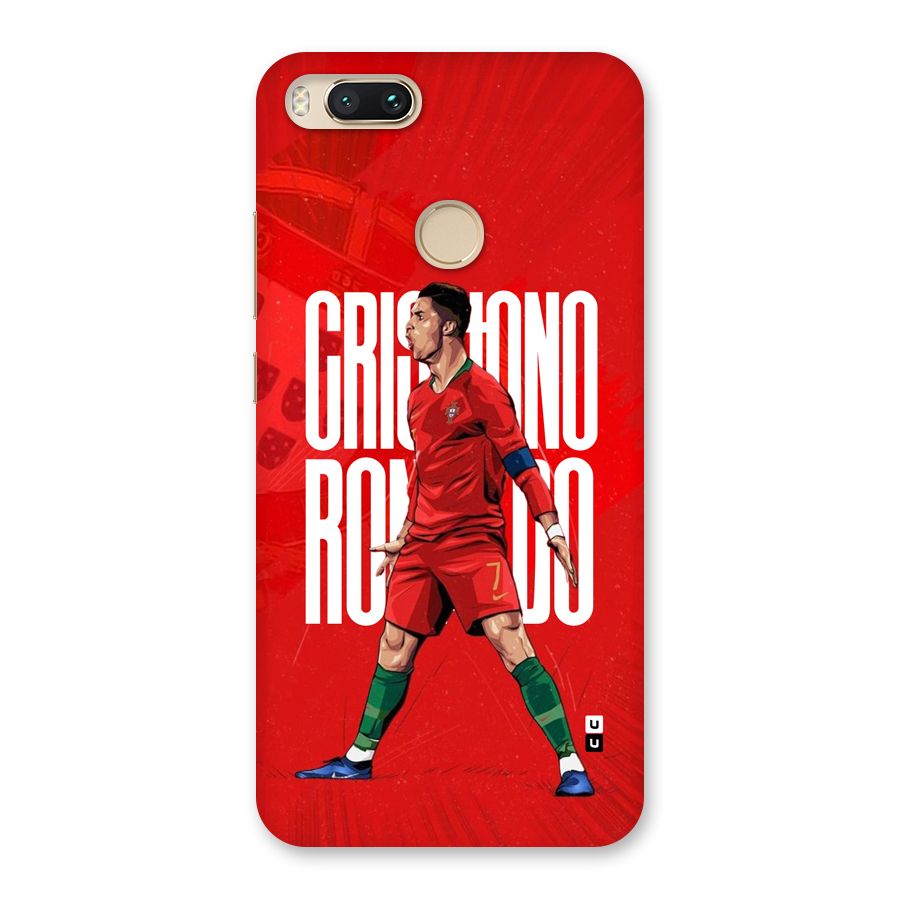 Soccer Star Roar Back Case for Mi A1