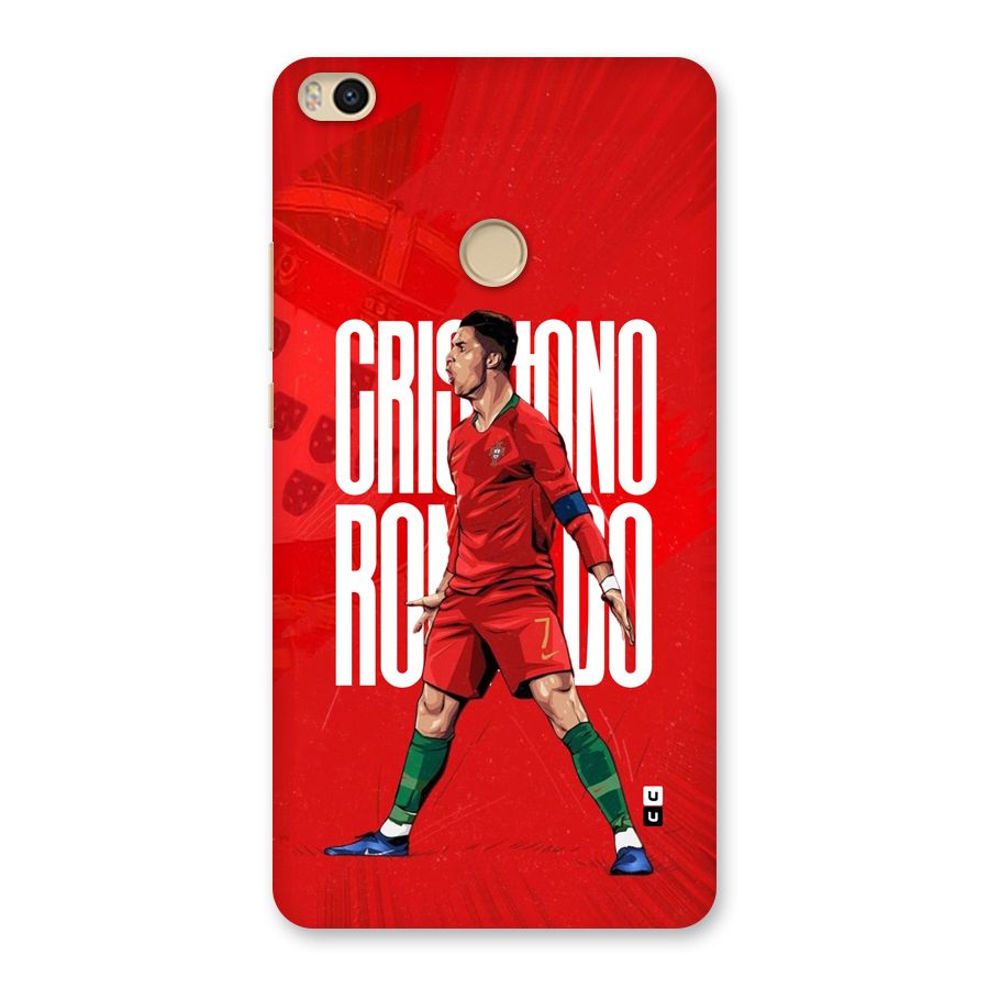 Soccer Star Roar Back Case for Mi Max 2