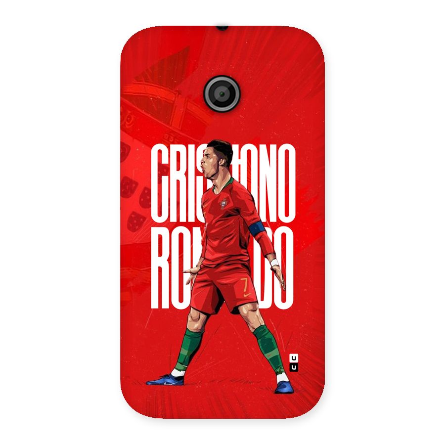 Soccer Star Roar Back Case for Moto E