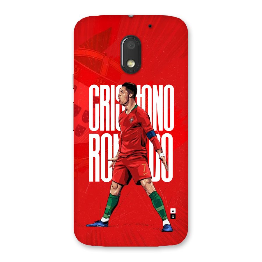 Soccer Star Roar Back Case for Moto E3 Power