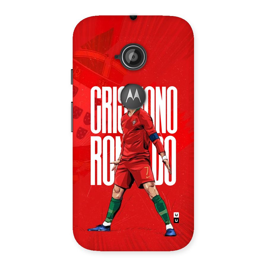 Soccer Star Roar Back Case for Moto E 2nd Gen