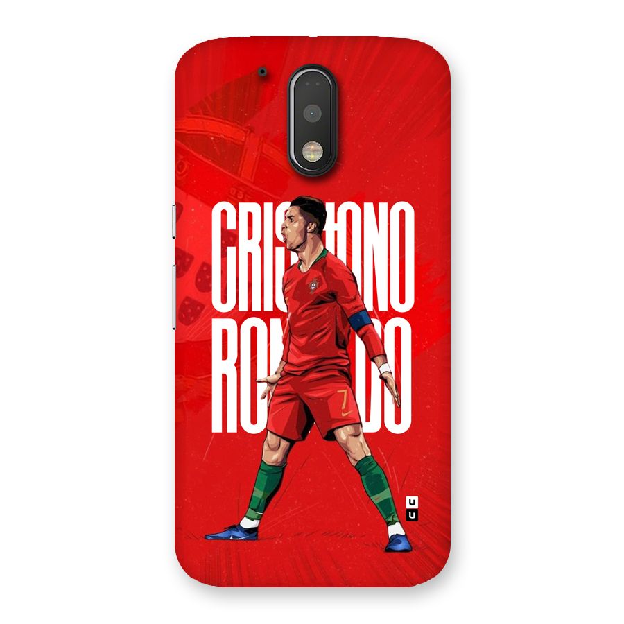 Soccer Star Roar Back Case for Moto G4