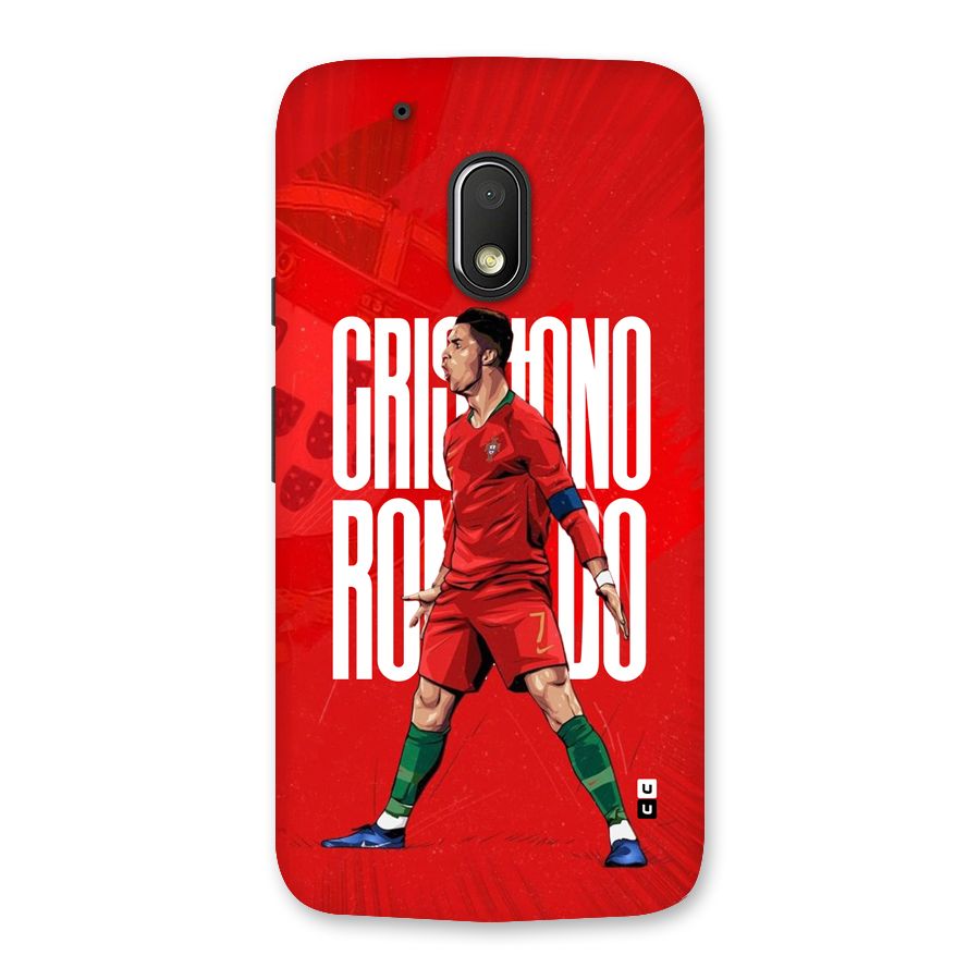 Soccer Star Roar Back Case for Moto G4 Play