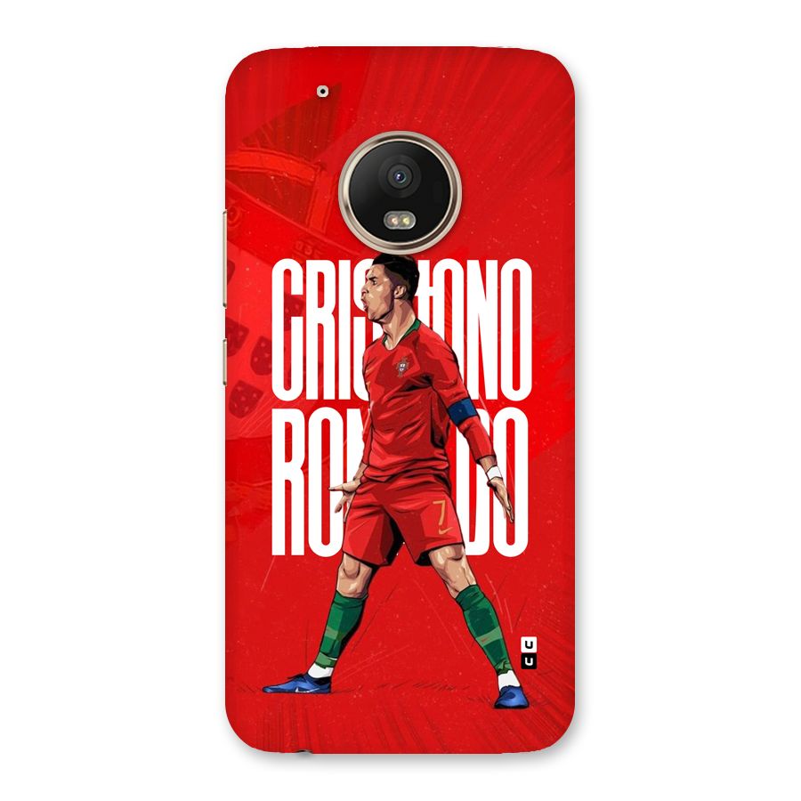 Soccer Star Roar Back Case for Moto G5 Plus