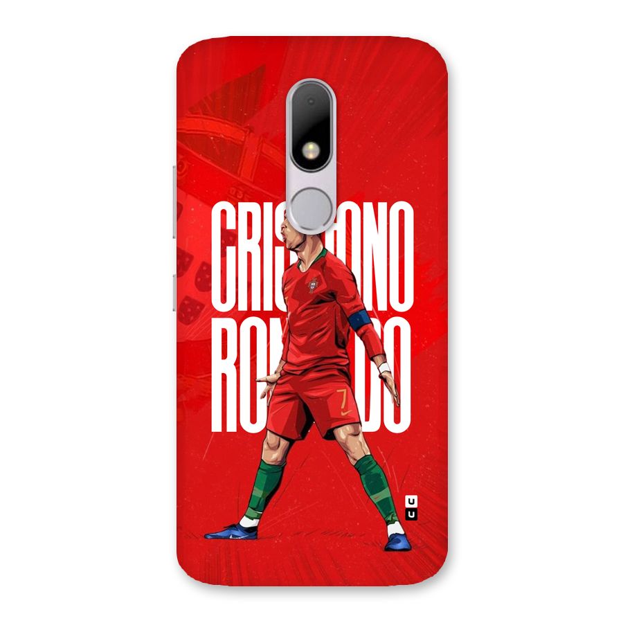 Soccer Star Roar Back Case for Moto M