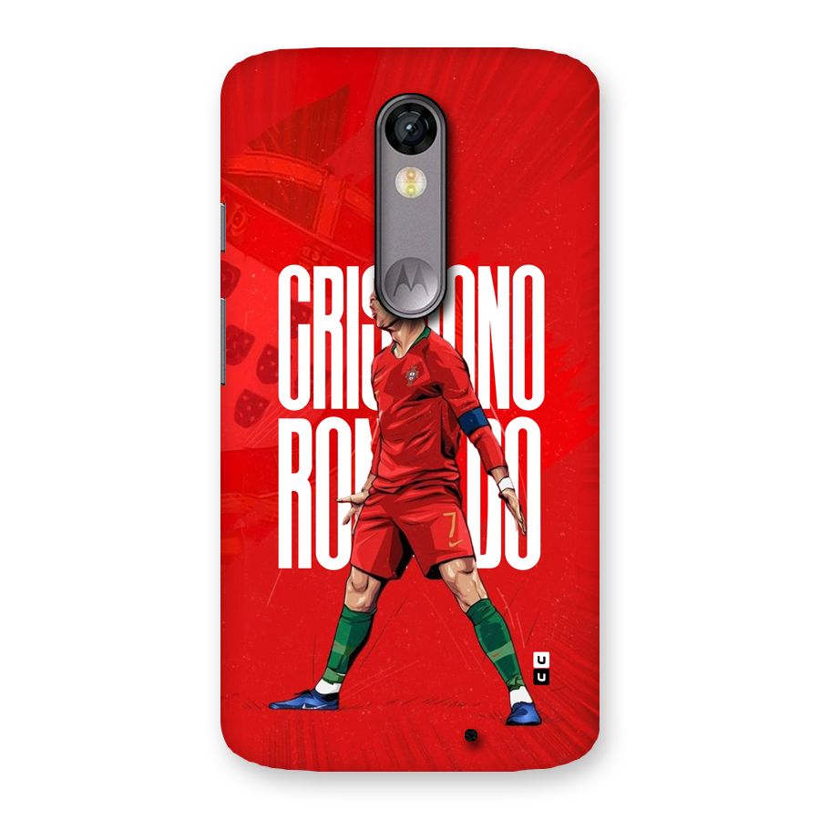 Soccer Star Roar Back Case for Moto X Force