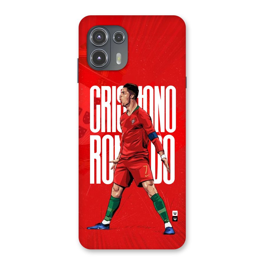 Soccer Star Roar Back Case for Motorola Edge 20 Fusion