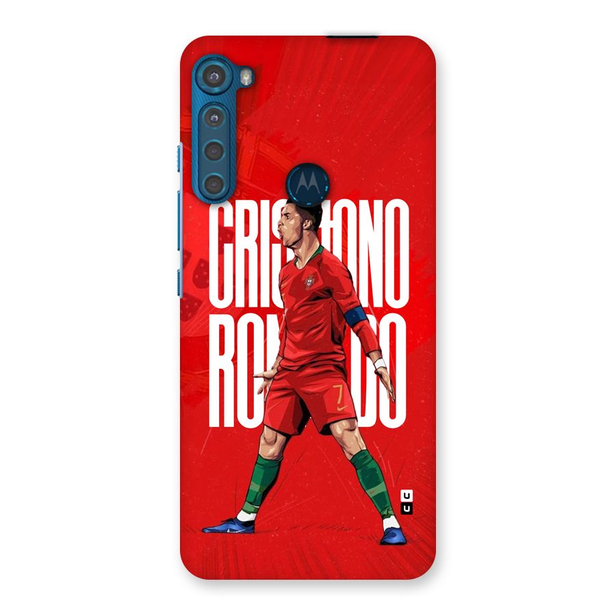 Soccer Star Roar Back Case for Motorola One Fusion Plus