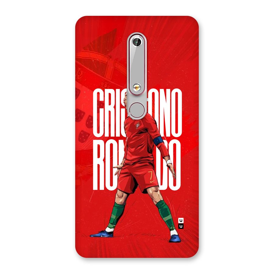 Soccer Star Roar Back Case for Nokia 6.1