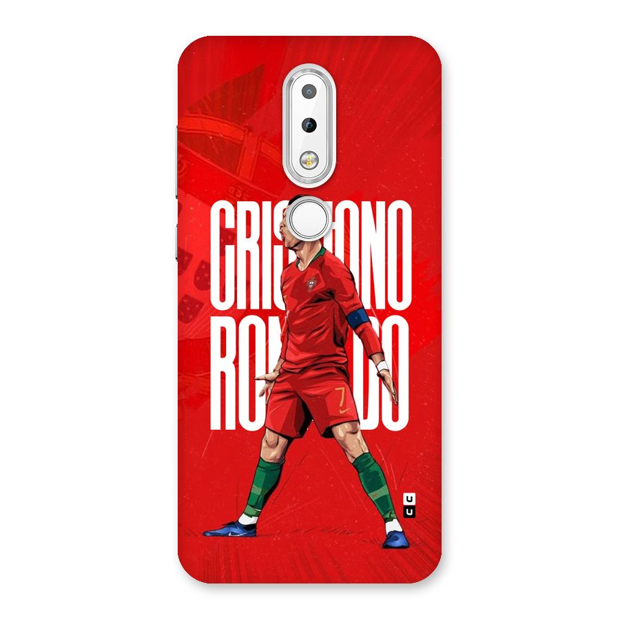 Soccer Star Roar Back Case for Nokia 6.1 Plus