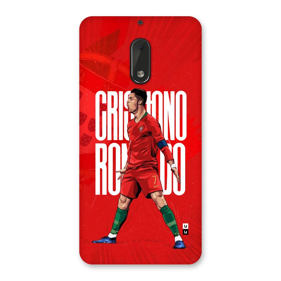 Soccer Star Roar Back Case for Nokia 6