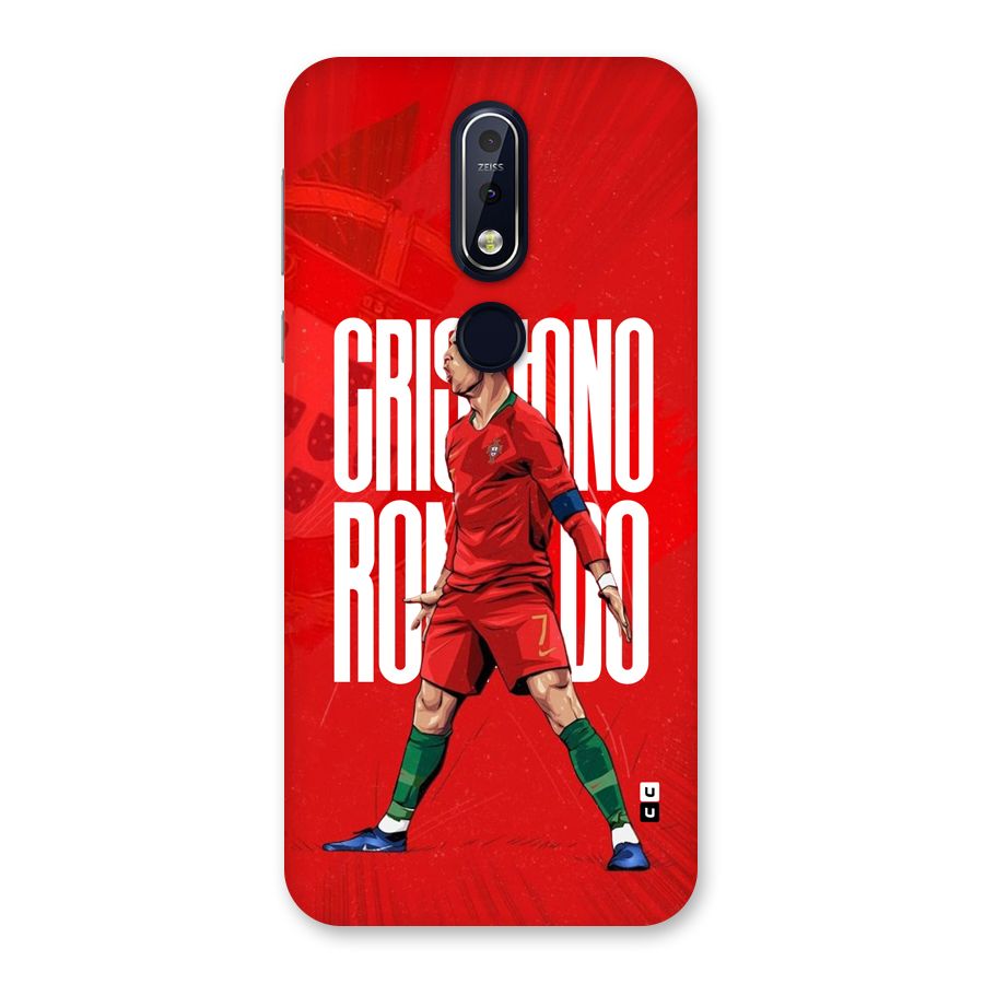 Soccer Star Roar Back Case for Nokia 7.1