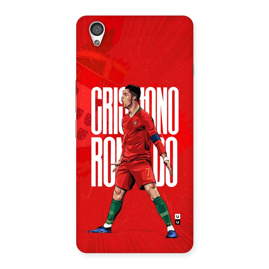 Soccer Star Roar Back Case for OnePlus X