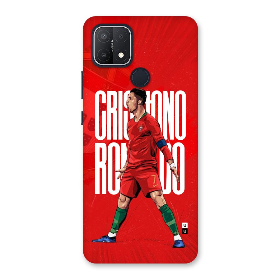 Soccer Star Roar Back Case for Oppo A15