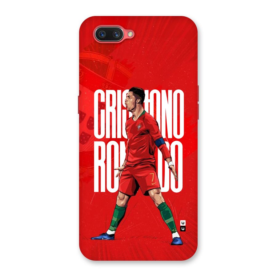 Soccer Star Roar Back Case for Oppo A3s