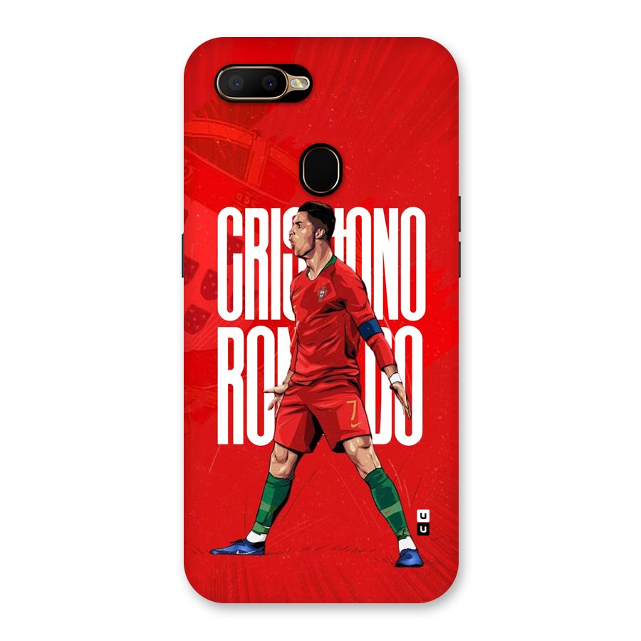 Soccer Star Roar Back Case for Oppo A5s