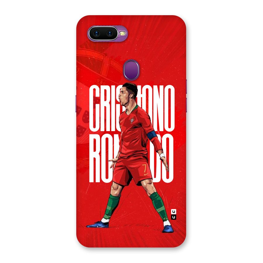 Soccer Star Roar Back Case for Oppo F9