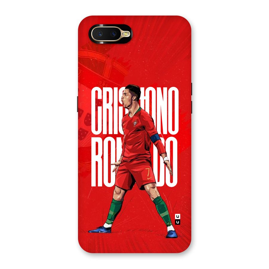 Soccer Star Roar Back Case for Oppo K1