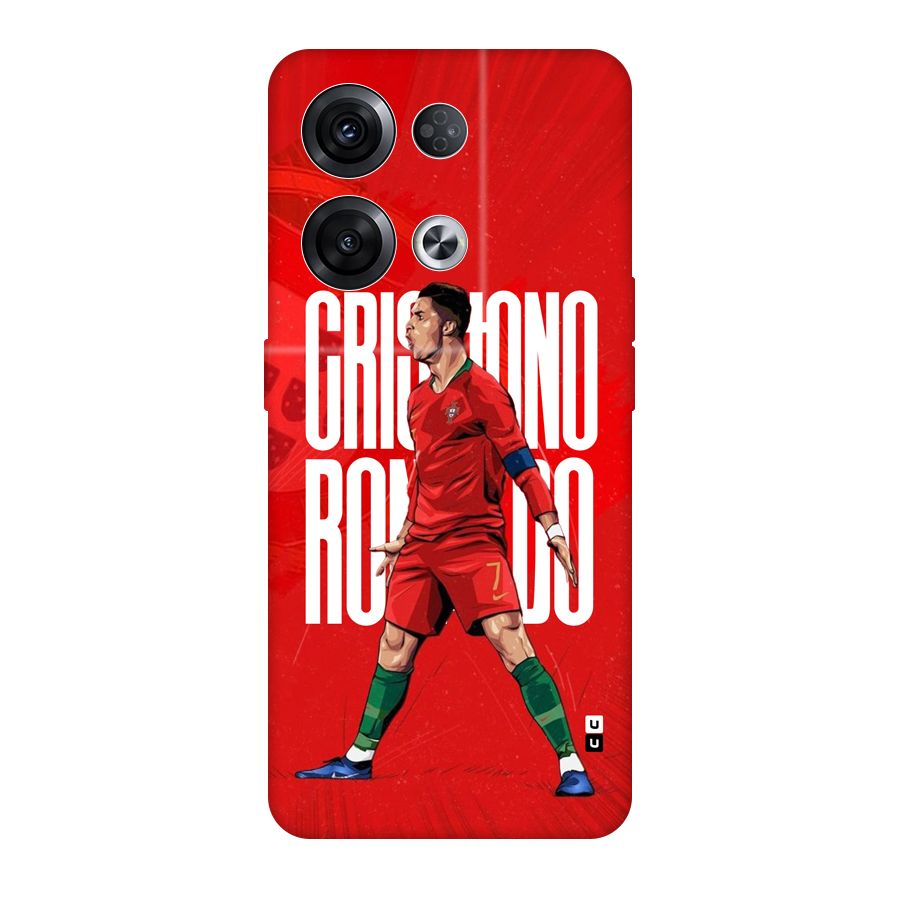 Soccer Star Roar Back Case for Oppo Reno8 Pro 5G