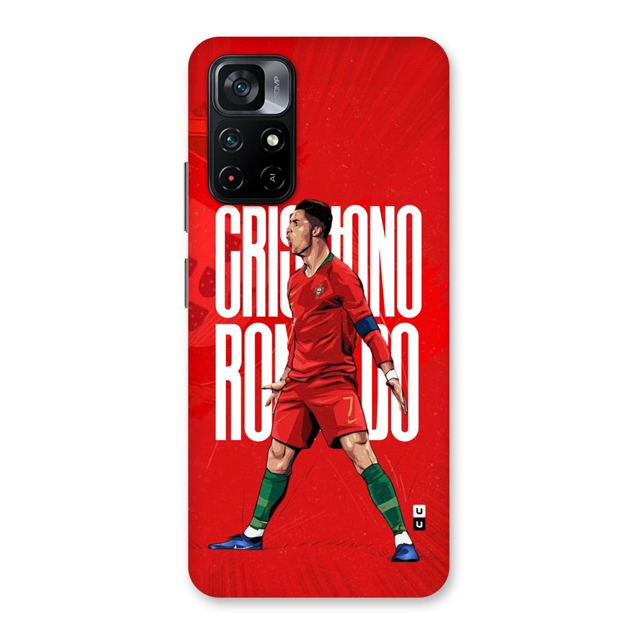 Soccer Star Roar Back Case for Poco M4 Pro 5G