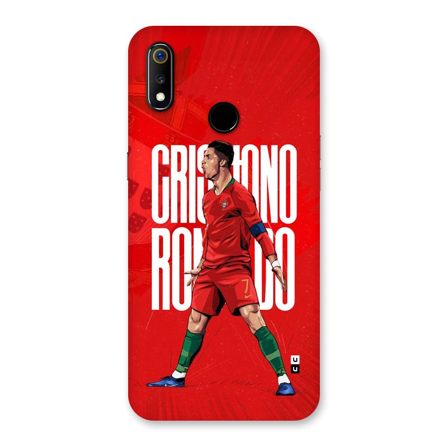 Soccer Star Roar Back Case for Realme 3