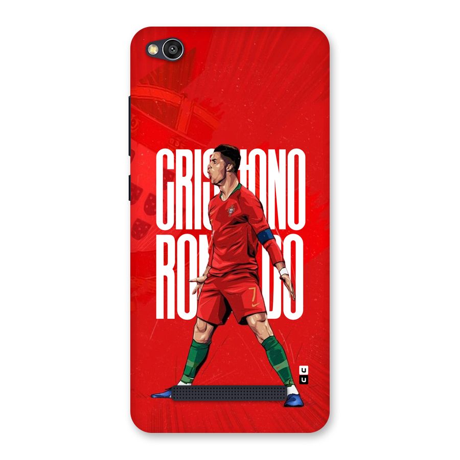 Soccer Star Roar Back Case for Redmi 4A