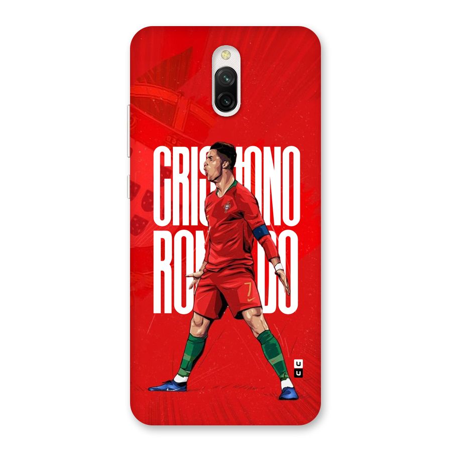 Soccer Star Roar Back Case for Redmi 8A Dual