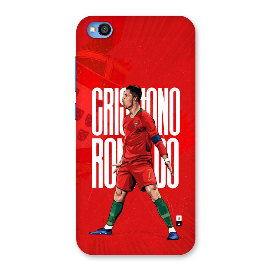 Soccer Star Roar Back Case for Redmi Go