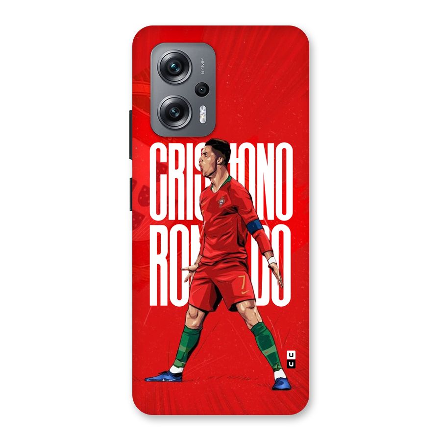 Soccer Star Roar Back Case for Redmi K50i