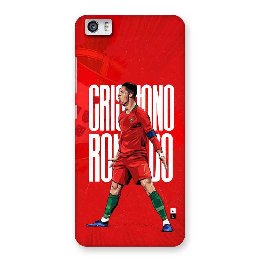 Soccer Star Roar Back Case for Redmi Mi 5