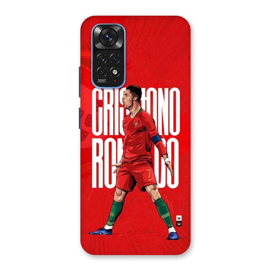 Soccer Star Roar Back Case for Redmi Note 11S