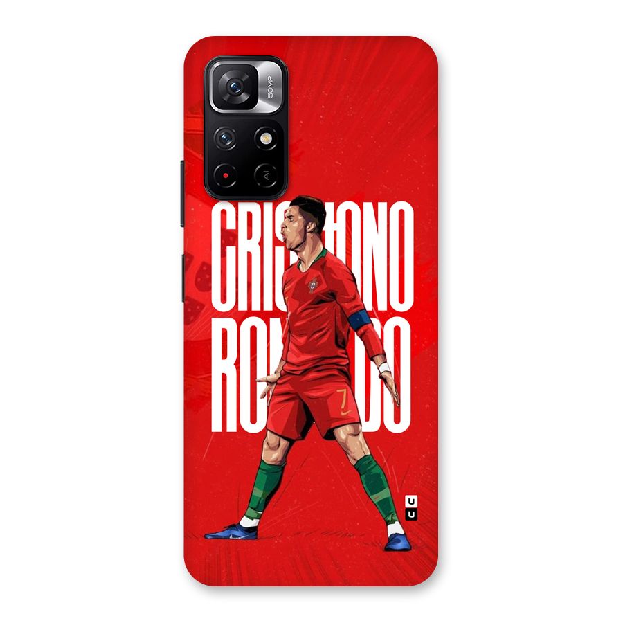 Soccer Star Roar Back Case for Redmi Note 11T 5G