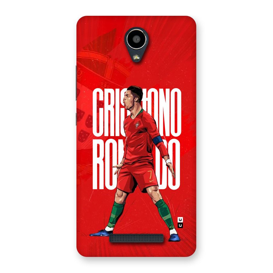 Soccer Star Roar Back Case for Redmi Note 2