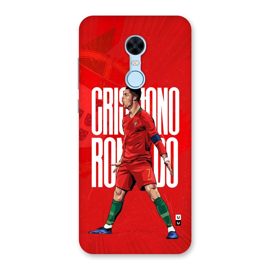 Soccer Star Roar Back Case for Redmi Note 5