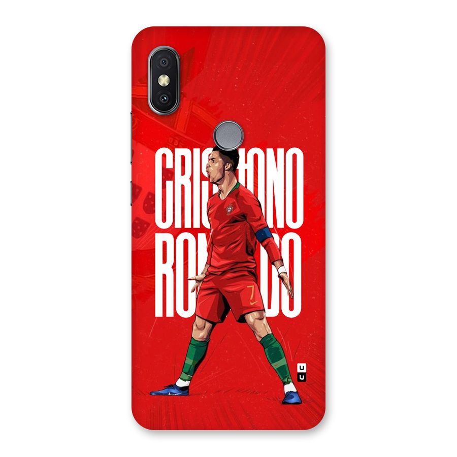 Soccer Star Roar Back Case for Redmi Y2