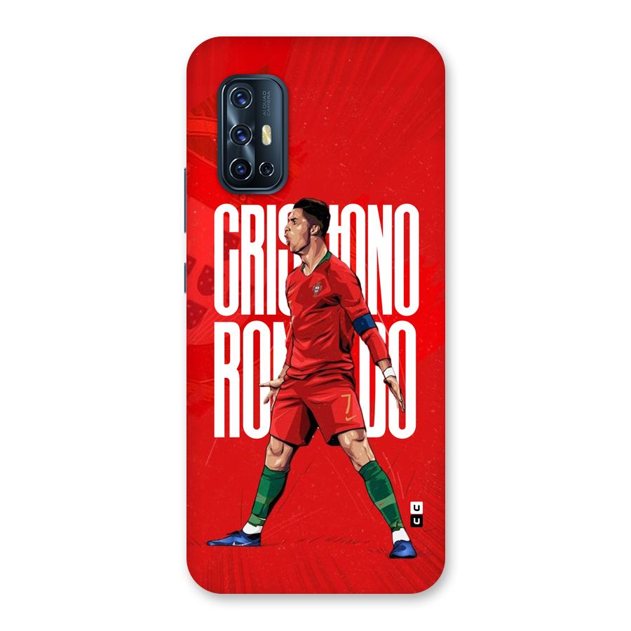 Soccer Star Roar Back Case for Vivo V17