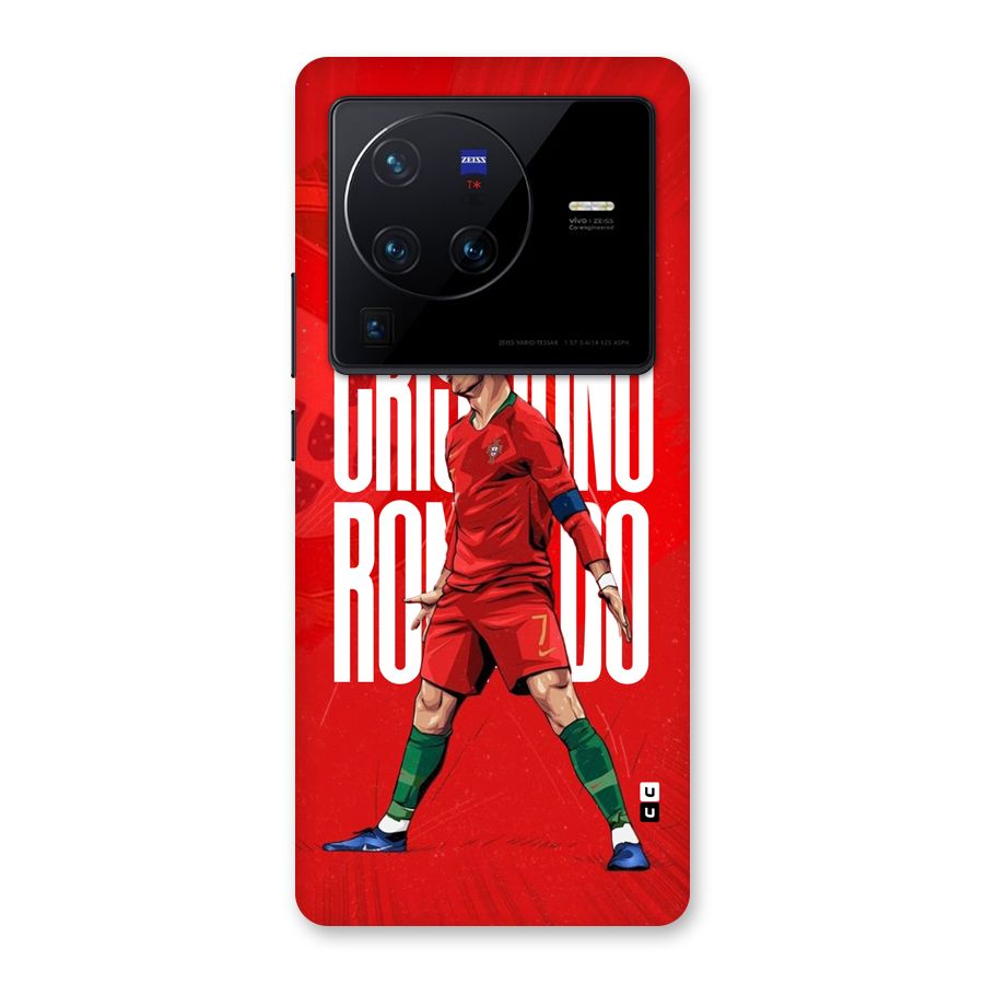 Soccer Star Roar Back Case for Vivo X80 Pro